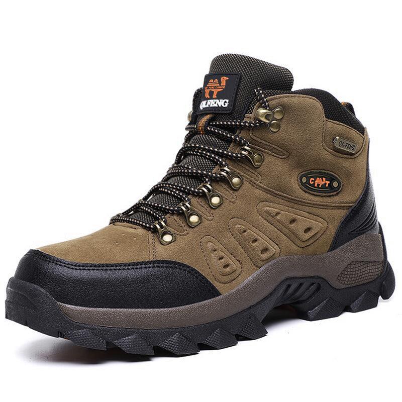 Large Size Outdoor Hiking Shoes | Waterproof Cotton Hiking Footwear for Men - LIFE STORES UGANDA