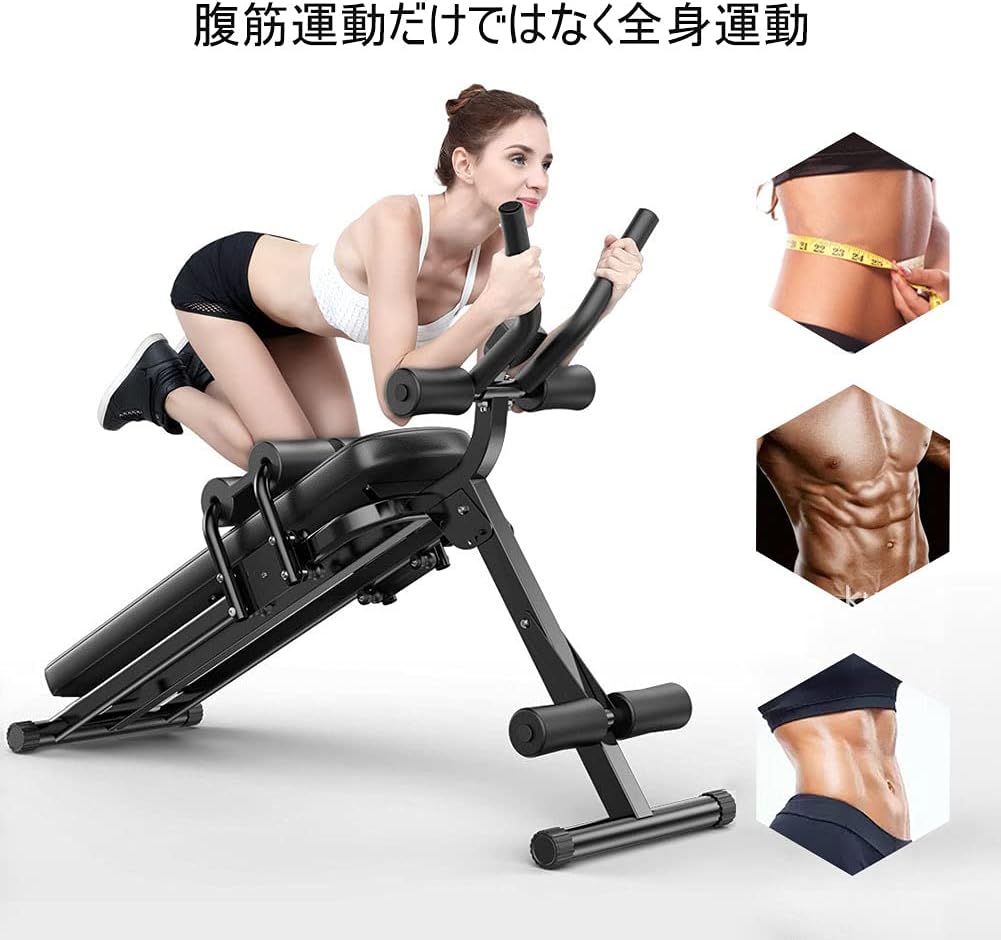 Adjustable Abdominal Exercise Bench – Heavy Duty Alloy Steel Foldable Workout Bench for Home Gym | 3-Level Training System