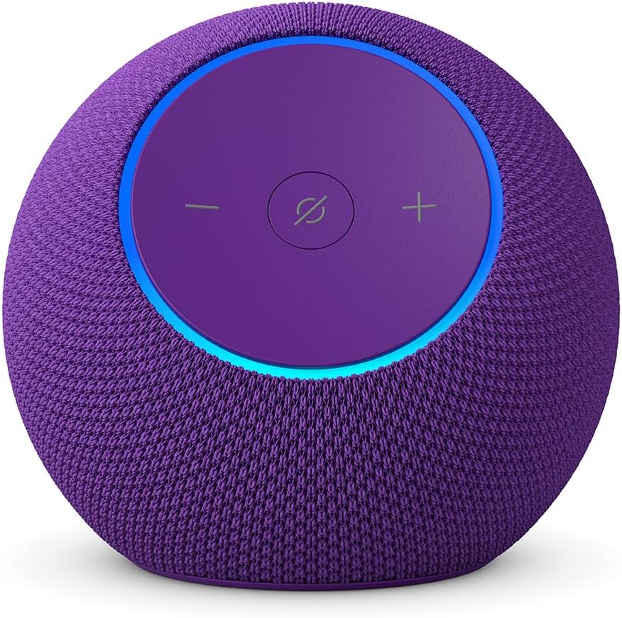 Amazon Echo Dot Max Smart Speaker | Alexa Wi-Fi 6 Smart Home Hub with Premium Two-Way Audio