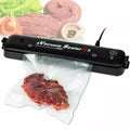 Automatic Vacuum Sealer – Air Tight Food Preservation, Powerful Suction, Prevents Freezer Burn, Includes 10 Bags