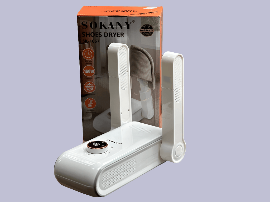 Sokany Shoe Dryer – Rapid Drying, Odor & Bacteria Elimination, Compact & Portable - LIFE STORES UGANDA
