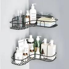 Bathroom Corner Shelf – Space-Saving Wall-Mounted Storage Organizer - LIFE STORES UGANDA