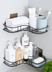 Bathroom Corner Shelf – Space-Saving Wall-Mounted Storage Organizer - LIFE STORES UGANDA