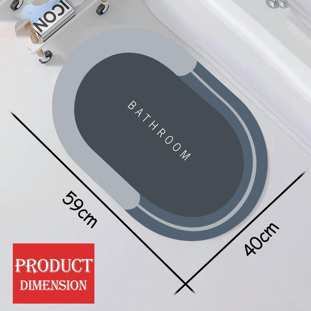 Premium Anti-Slip Bathroom Mats – Cozy, Quick-Drying, and Non-Slip - LIFE STORES UGANDA