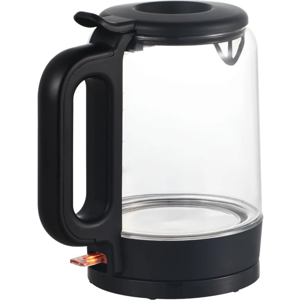 Midea 1.7L Glass Electric Kettle MK-17G06A2M – Fast Boil, LED Light, 360° Base