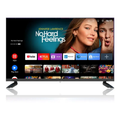 BlackArk 32 Inch Smart Android TV with frameless HD LED display, Netflix, YouTube and built-in decoder
