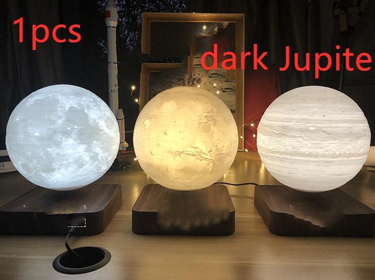 Magnetic Levitation Table Lamp Moon Light | 3D Printing Planet Night Light - LIFE STORES UGANDA