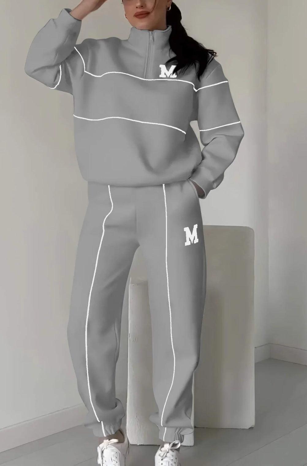 Women's 2 Piece Outfits Lounge Set – Comfortable and Stylish Pullover Sweatshirt with Sweatpants - LIFE STORES UGANDA