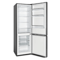 CHiQ 260L Double Door Fridge – Bottom Freezer, Defrost Refrigerator (Black) - LIFE STORES UGANDA