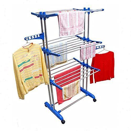 Steel Floor Cloth Dryer | Efficient, Durable, and Compact Solution for Drying Clothes - LIFE STORES UGANDA