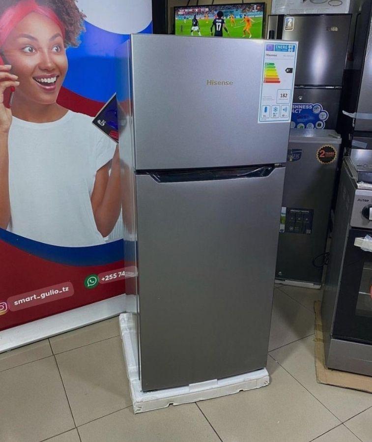 Hisense 160 Litres (Net 120L: 91L Fridge + 29L Freezer) 2-Door Top Freezer Refrigerator, Defrost, Silver | RD-16DR - LIFE STORES UGANDA