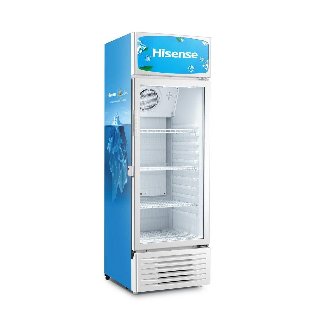 Hisense 300 Ltrs Vertical Display Cooler, Single Door, FL-30FCO - LIFE STORES UGANDA