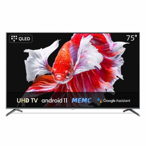 CHiQ 75-Inch QLED Android 11 UHD 4K Smart TV | U70M9 – Ultra HD, Dolby Vision & AI Voice Control - LIFE STORES UGANDA