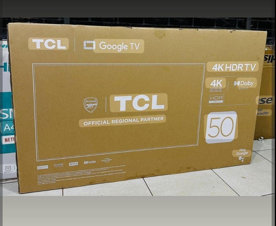 TCL 50-Inch UHD 4K Android Smart LED TV – Model 50P63S - LIFE STORES UGANDA