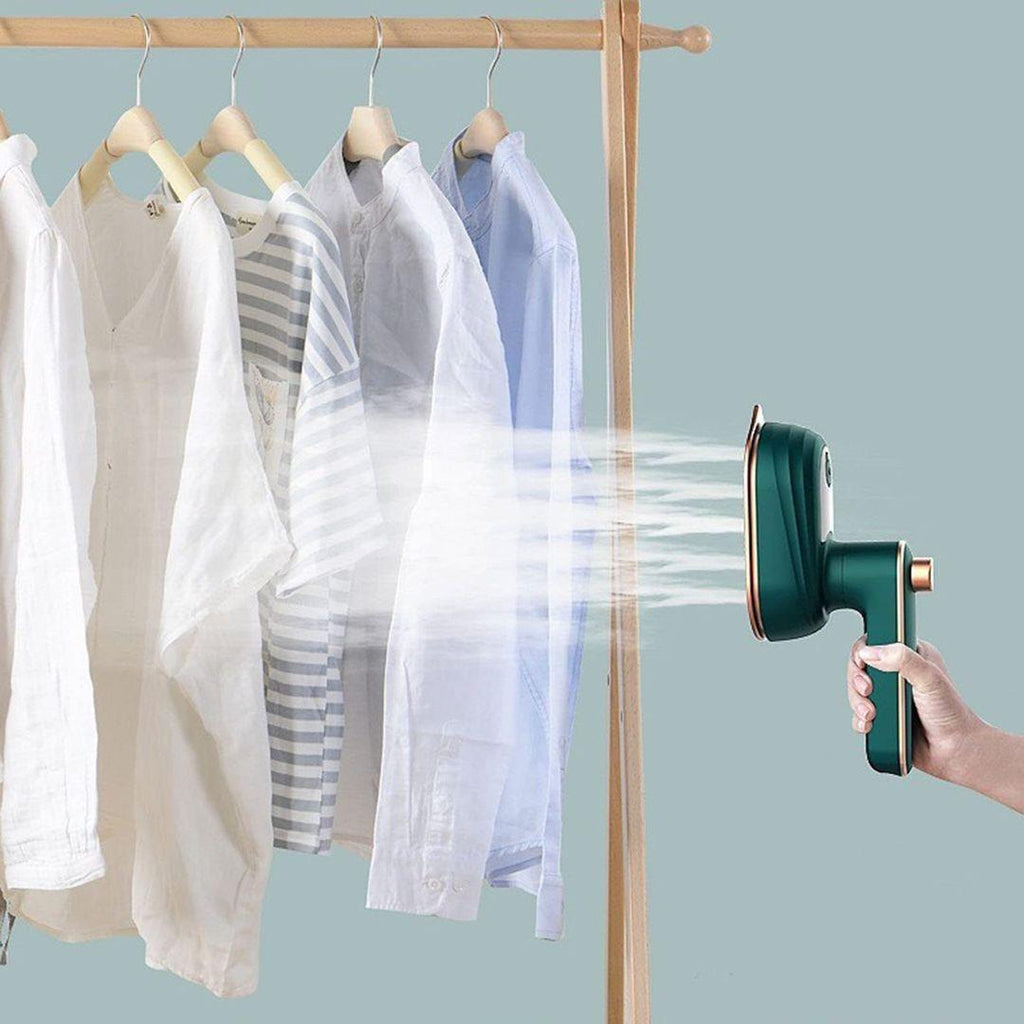 Mini Handheld Garment Steamer – Foldable, Fast-Heating & Travel-Friendly - LIFE STORES UGANDA