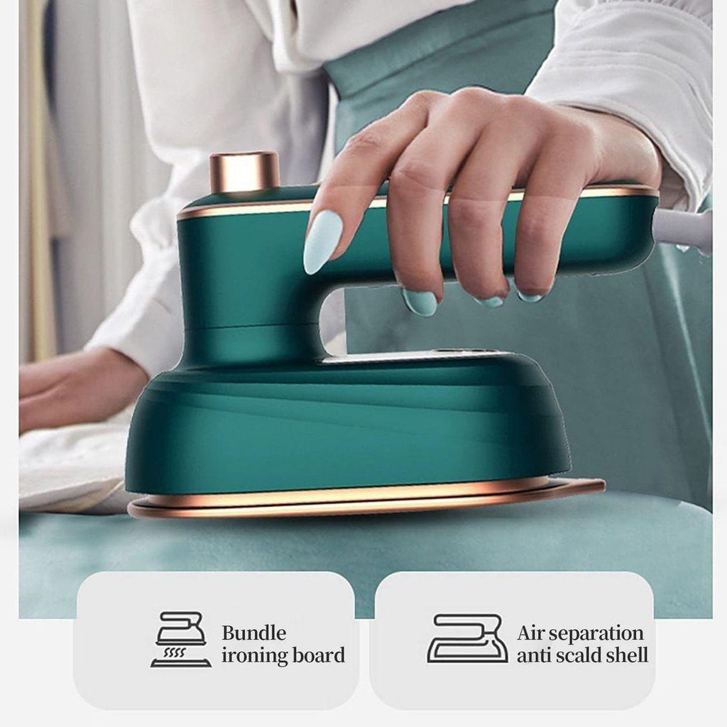 Mini Handheld Garment Steamer – Foldable, Fast-Heating & Travel-Friendly - LIFE STORES UGANDA