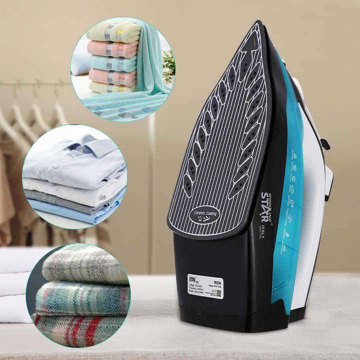 Winning Star 2000W–2300W Steam Flat Iron – Powerful, Compact & Efficient for Wrinkle-Free Clothes - LIFE STORES UGANDA