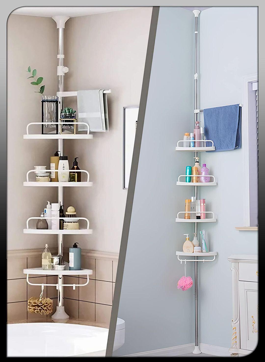 Multi-Purpose Corner Shelf | Maximize Your Space with Style - LIFE STORES UGANDA