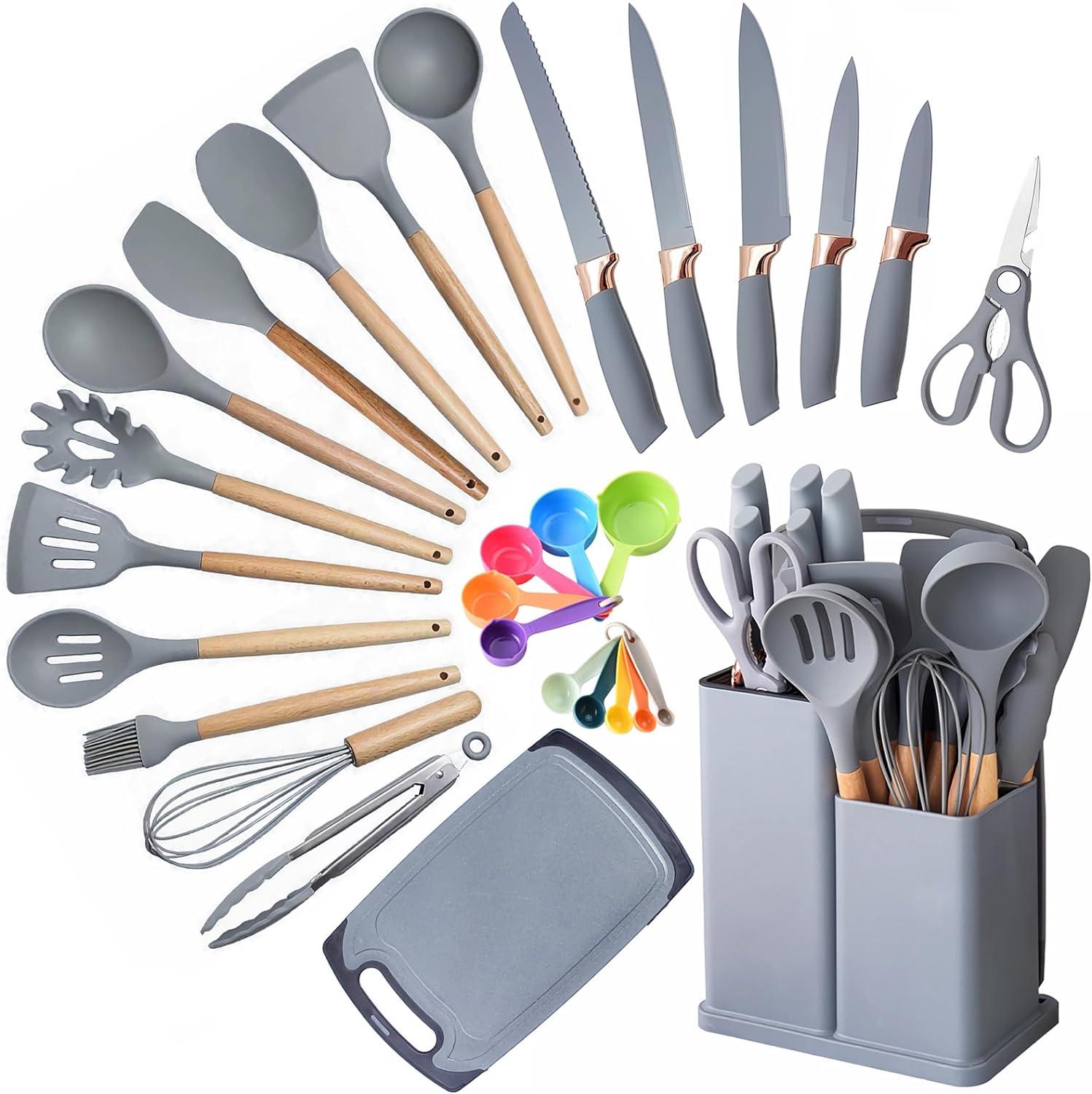 Kitchen Utensils Set – Premium Cooking Tool Set for Home Chefs - LIFE STORES UGANDA