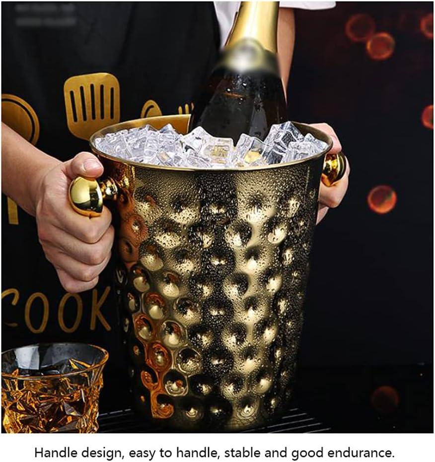 Stainless Steel Ice Bucket – Keep Your Drinks Chilled in Style! - LIFE STORES UGANDA