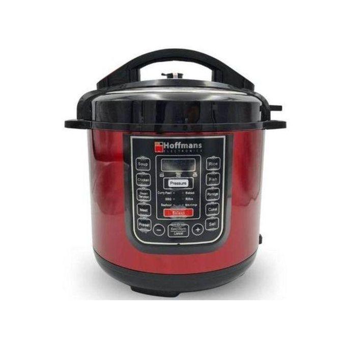 Hoffmans 6.5L 14-in-1 Digital Electric Pressure Cooker – 1200W - LIFE STORES UGANDA