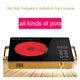 Hoffmans Electric Infrared Cooker Stove Hot Plate – Portable Single Burner - LIFE STORES UGANDA
