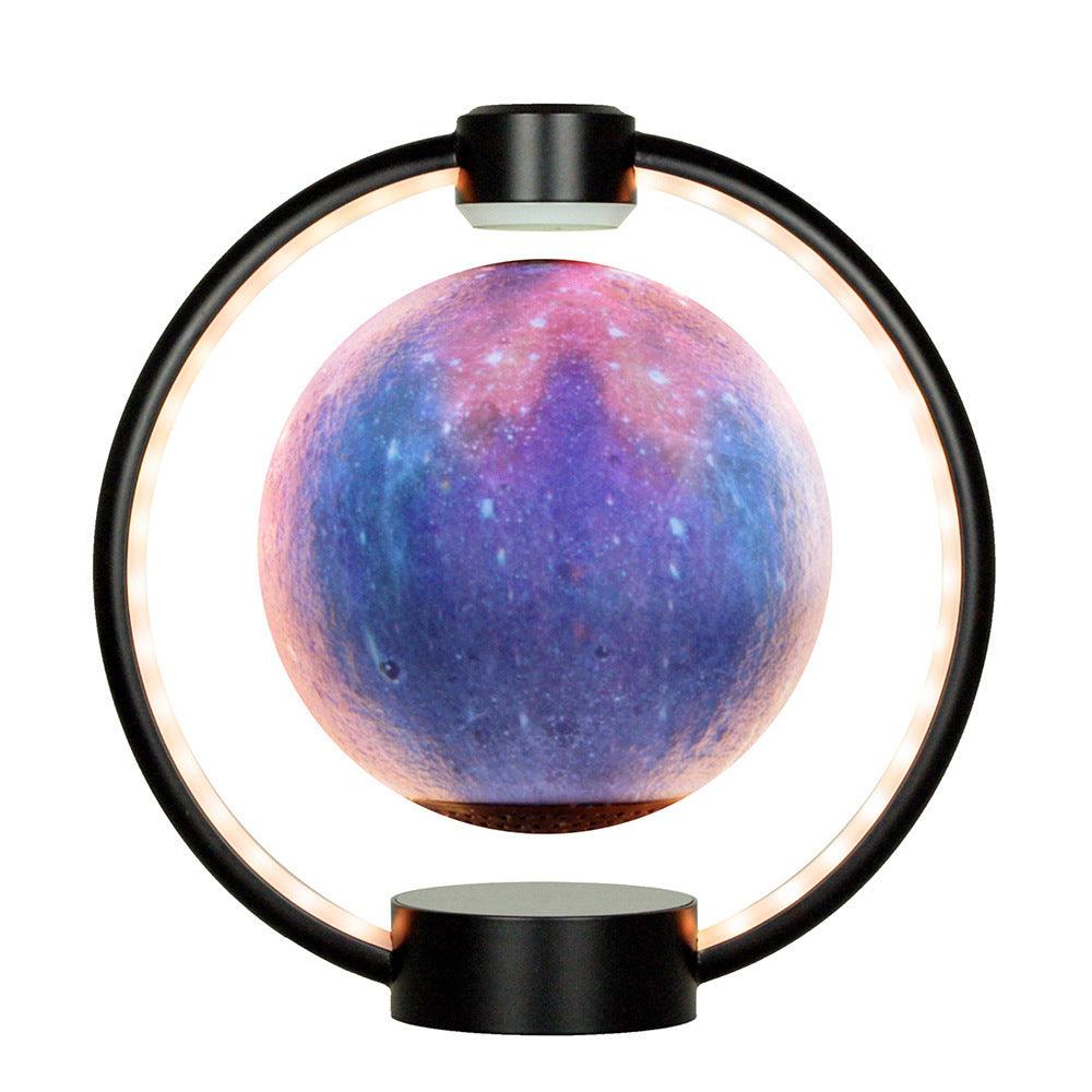 K1-Round Moon Bluetooth Speaker | 3D Stereo, Maglev Suspension & Colorful Lights - LIFE STORES UGANDA