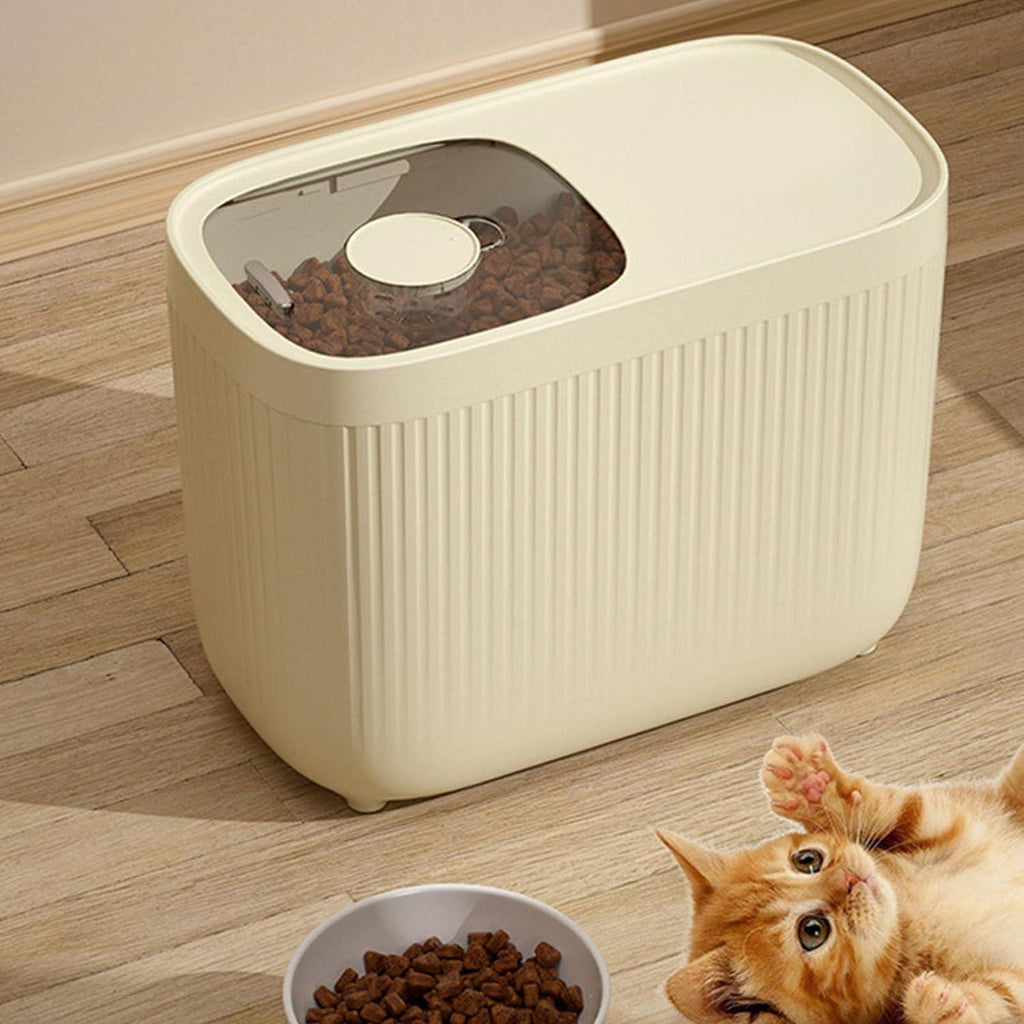 Rice Dispenser Plastic with Clearly Visible Scale – Airtight Storage for Rice, Flour, Grains, and More - LIFE STORES UGANDA