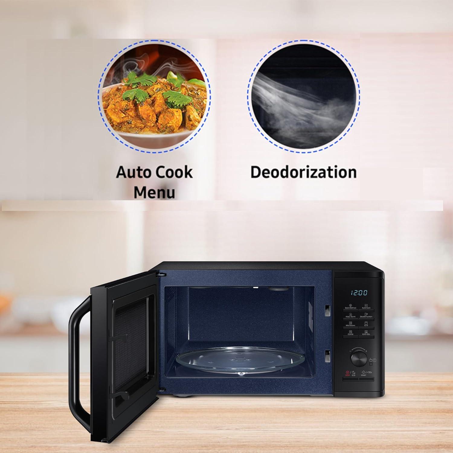 Samsung 23L Microwave Oven with Grill & Ceramic Enamel – Powerful, Versatile, and Durable - LIFE STORES UGANDA