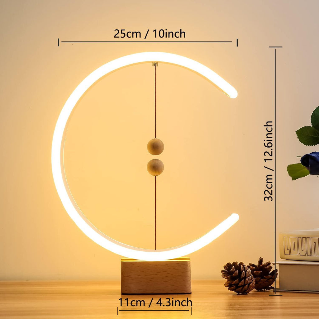 Suspension Balance Light Creative LED Night Light Table Lamp – Fun & Stylish Lighting for Your Home - LIFE STORES UGANDA