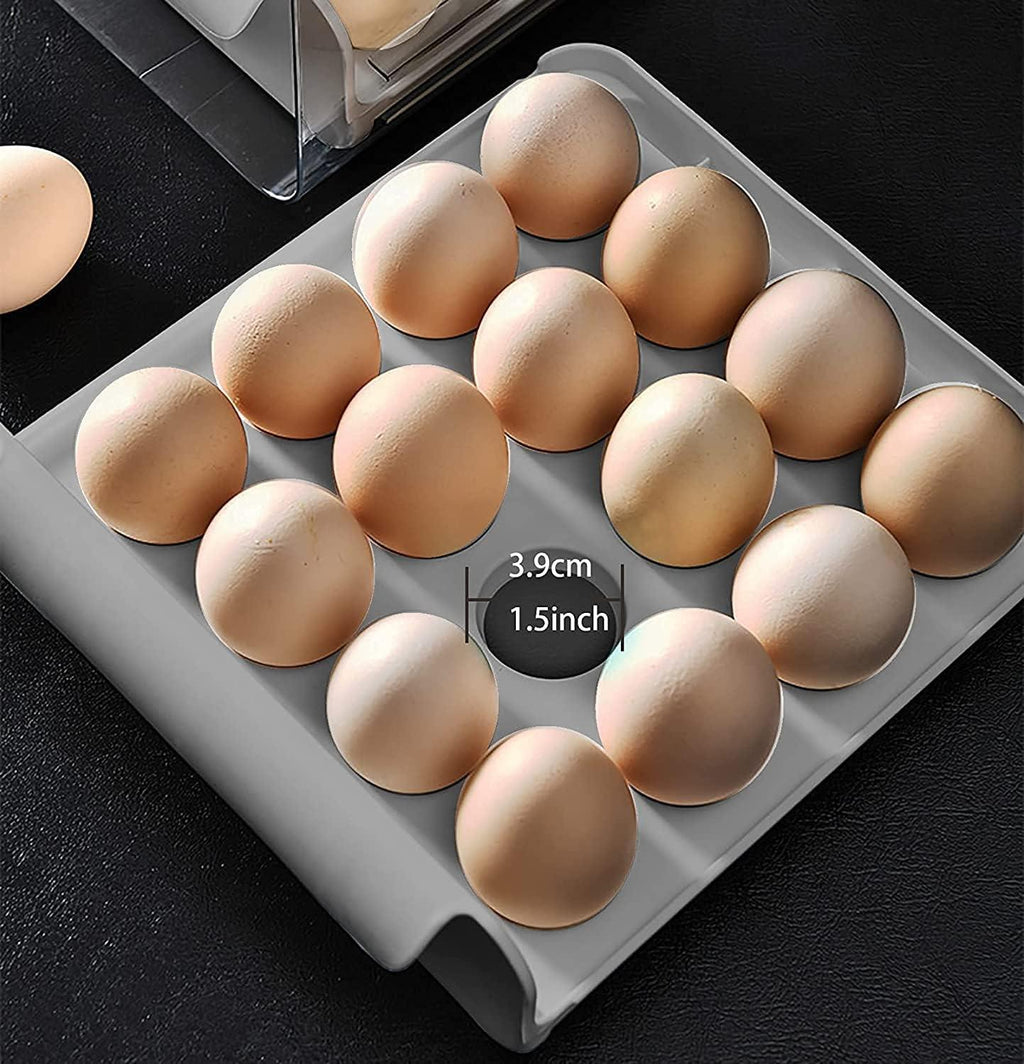 Egg Storage Box – Stackable Multi-Layer Egg Holder for Kitchen & Refrigerator - LIFE STORES UGANDA