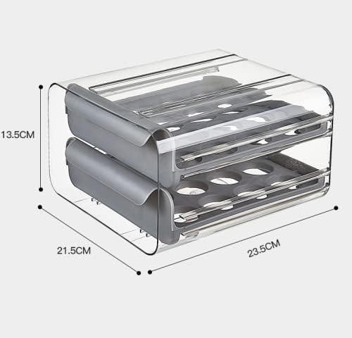 Egg Storage Box – Stackable Multi-Layer Egg Holder for Kitchen & Refrigerator - LIFE STORES UGANDA