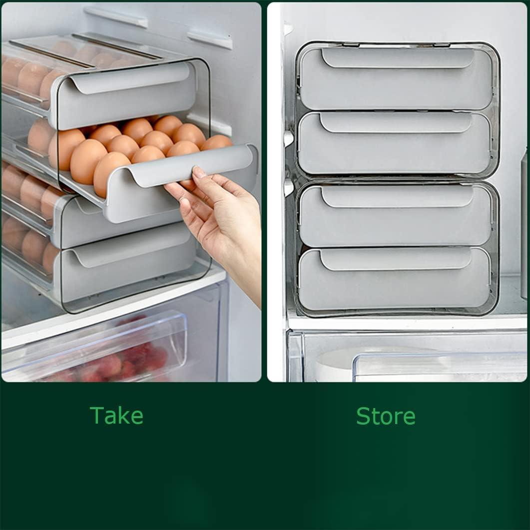 Egg Storage Box – Stackable Multi-Layer Egg Holder for Kitchen & Refrigerator - LIFE STORES UGANDA