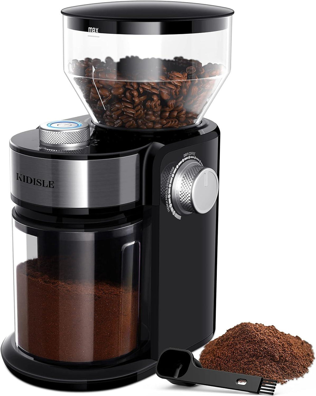 Electric Coffee Grinder – Automatic Burr Mill with 16 Precise Grind Settings, 14-Cup Capacity - LIFE STORES UGANDA