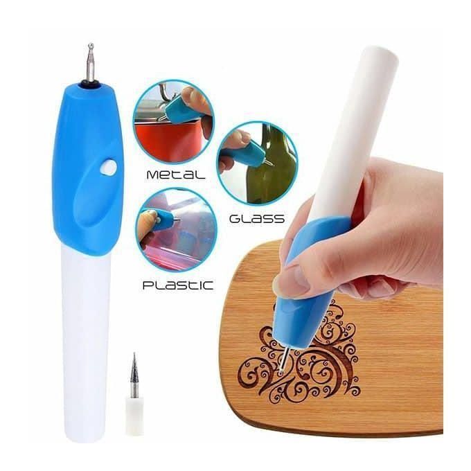 Electric Engraving Pen Machine for Metal, Wood, Glass & Plastic – Portable Handheld Carving Writing Tool
