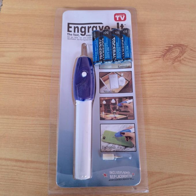 Electric Engraving Pen Machine for Metal, Wood, Glass & Plastic – Portable Handheld Carving Writing Tool