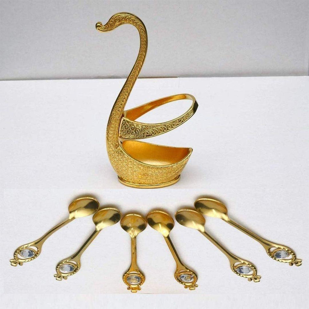 Elegant Coffee and Tea Spoon Holder – 6PCS Set - LIFE STORES UGANDA