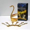 Elegant Coffee and Tea Spoon Holder – 6PCS Set - LIFE STORES UGANDA