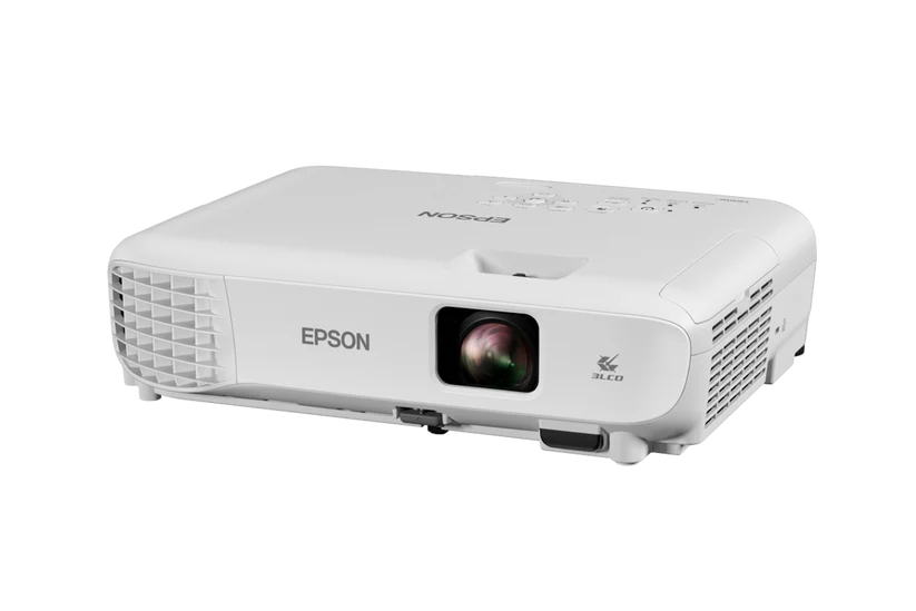 Epson EB-E20 XGA 3LCD Projector – 3400 Lumens Business Projector, Up to 350 Inch Display, High Brightness Office & School Projector