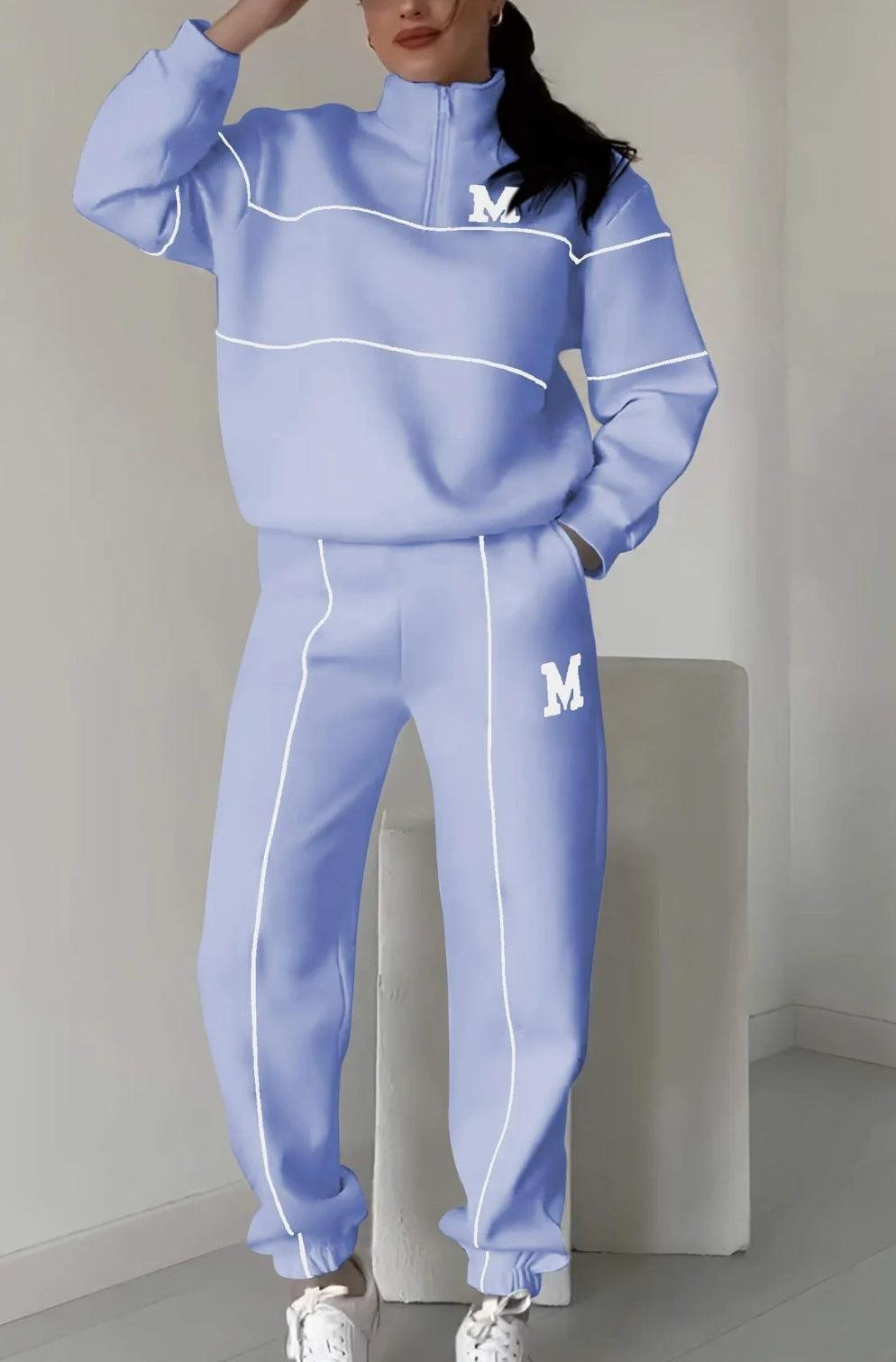 Women's 2 Piece Outfits Lounge Set – Comfortable and Stylish Pullover Sweatshirt with Sweatpants - LIFE STORES UGANDA