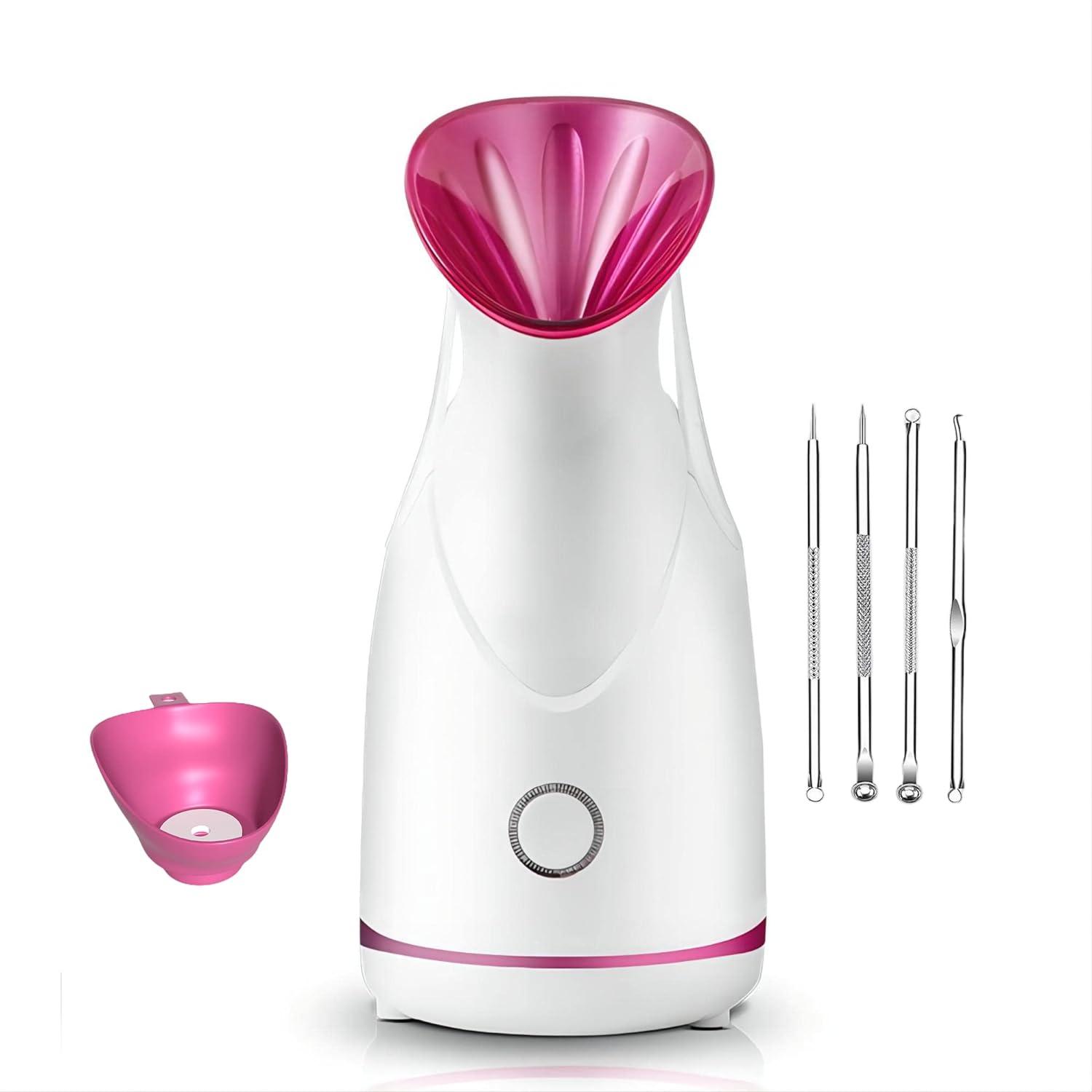 Face Steamer for Facial Deep Cleaning – Hot Mist Facial Steamer for Esthetician & Home Use - LIFE STORES UGANDA