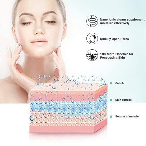 Face Steamer for Facial Deep Cleaning – Hot Mist Facial Steamer for Esthetician & Home Use - LIFE STORES UGANDA