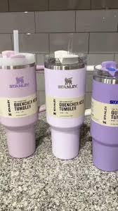 Starnley Vacuum Insulated Tumbler with Lid and Straw for Water, Iced Tea, Coffee, Smoothie & More, Lilac, 14oz – Stainless Steel, Travel-Ready, Leak-Proof Design - LIFE STORES UGANDA