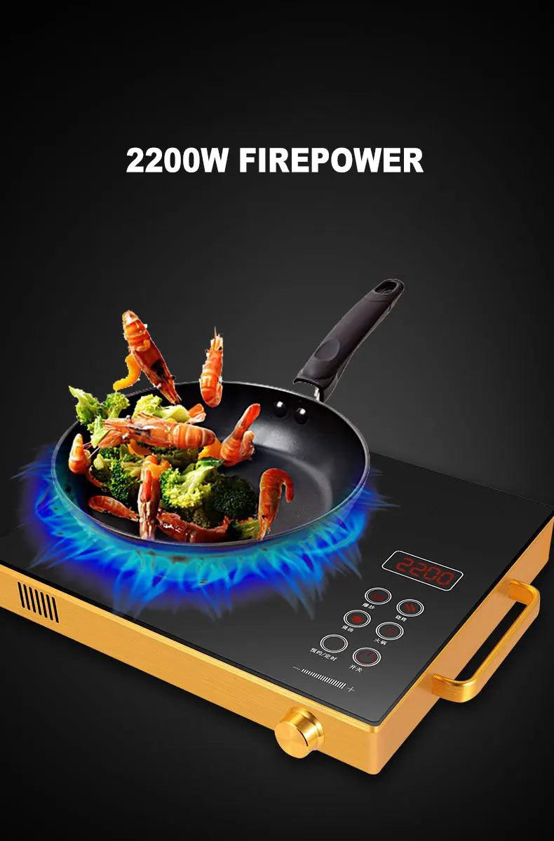 Hoffmans Electric Infrared Cooker Stove Hot Plate – Portable Single Burner - LIFE STORES UGANDA