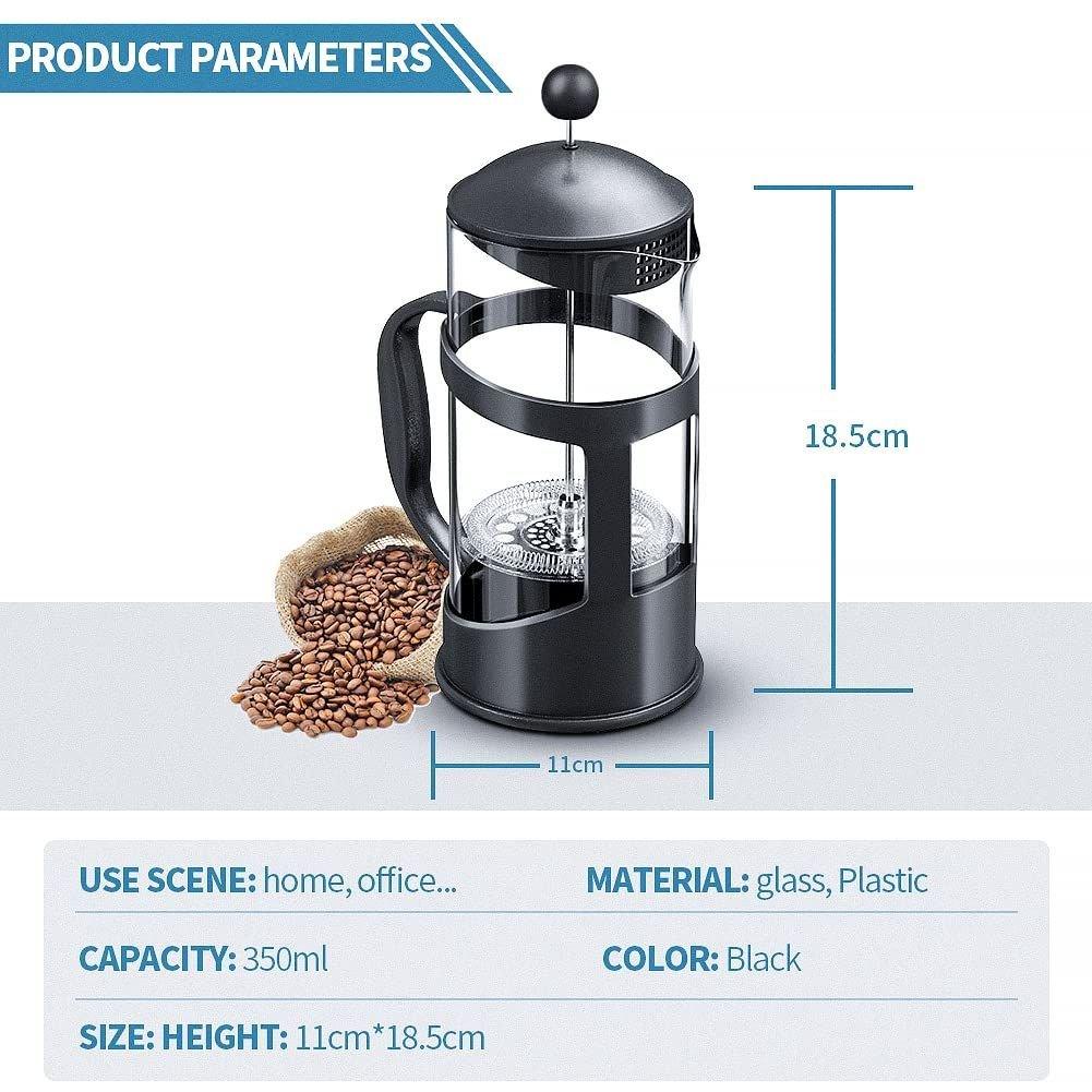 French Press Coffee Maker (400ML) – Elevate Your Coffee Experience - LIFE STORES UGANDA