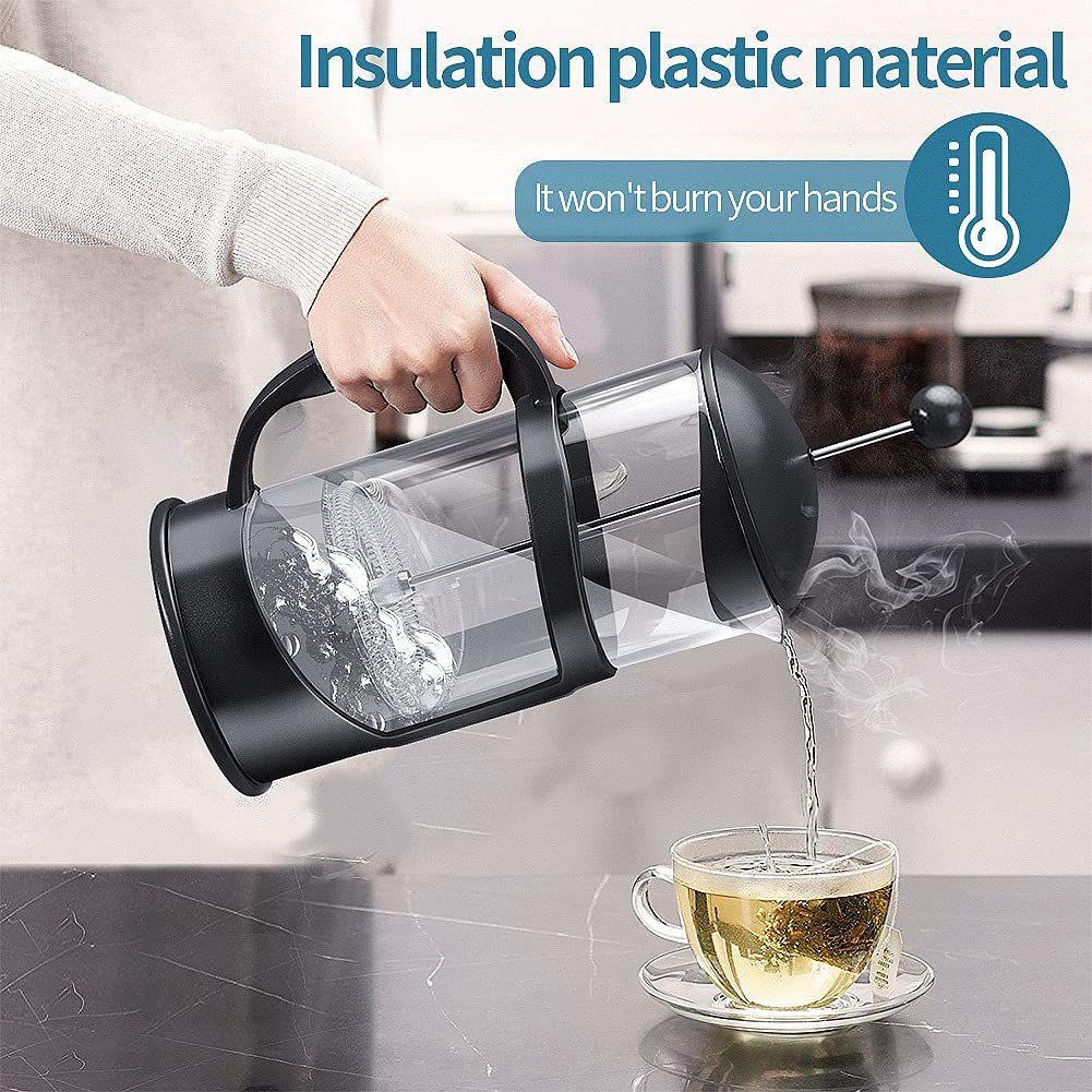 French Press Coffee Maker (400ML) – Elevate Your Coffee Experience - LIFE STORES UGANDA