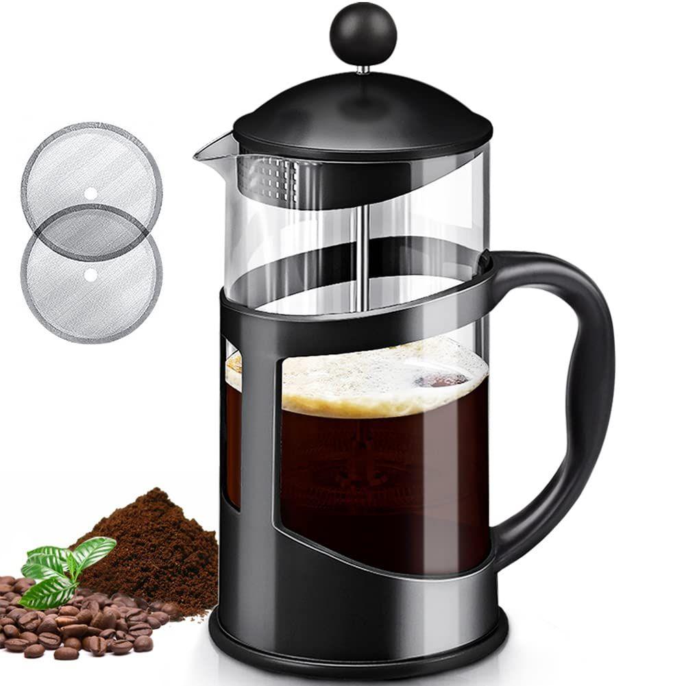 French Press Coffee Maker (400ML) – Elevate Your Coffee Experience - LIFE STORES UGANDA