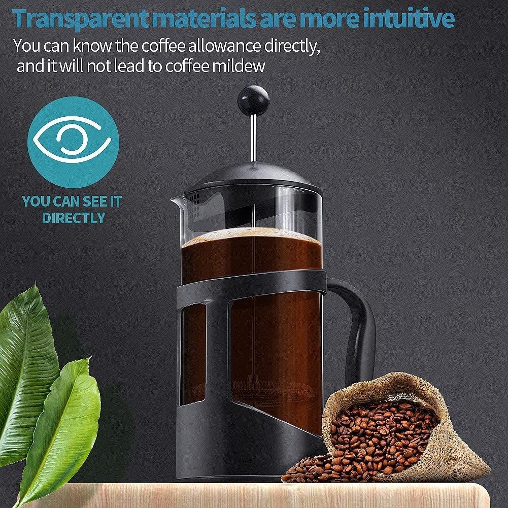 French Press Coffee Maker (400ML) – Elevate Your Coffee Experience - LIFE STORES UGANDA