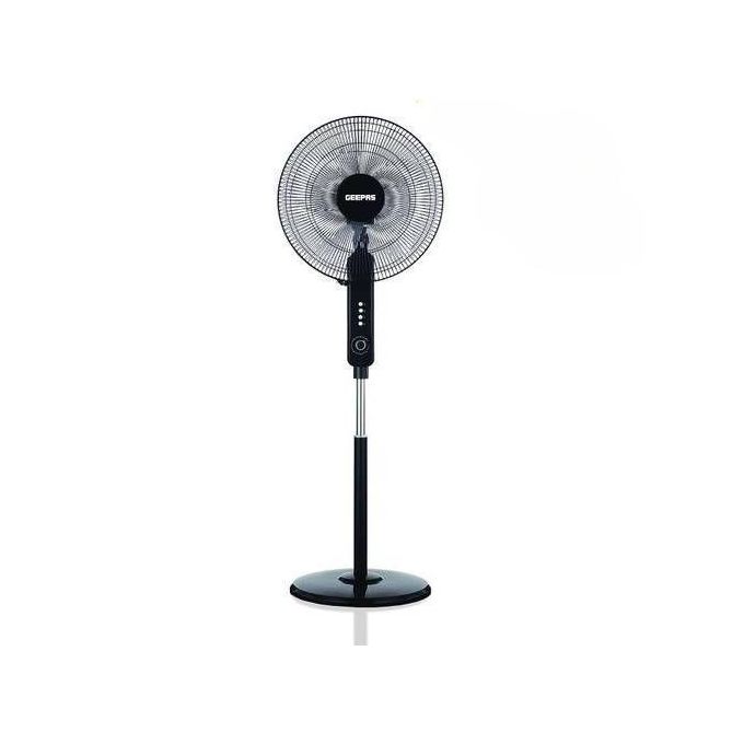 Geepas 16" Stand Fan | 3-Speed Oscillating Pedestal Fan with Timer