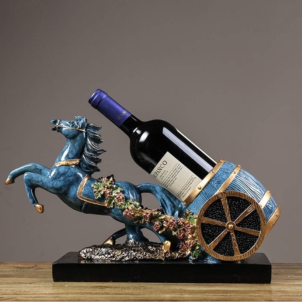 Horse Sculpture Wine Rack – Elegant & Artistic Wine Holder - LIFE STORES UGANDA